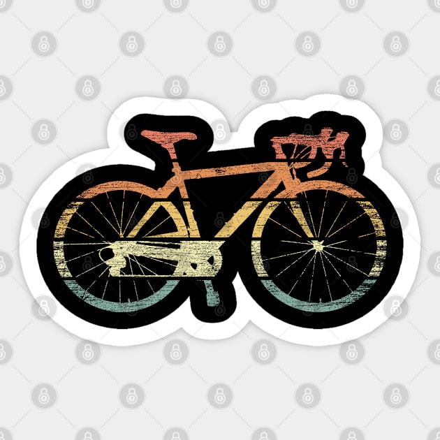 Bicycle Vintage Bike Sticker by Teeladen